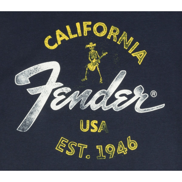 9190117506 - Fender® Baja Blue T-Shirt, Blue, L