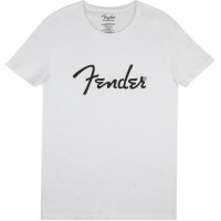 9193010507 - Fender® Spaghetti Logo Men's Tee White Medium