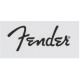 9193010508 - Fender® Spaghetti Logo Men's Tee White Large