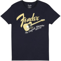 9193010528 - Fender® Original Telecaster® Men's Tee Navy/Blonde Large