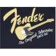 9193010528 - Fender® Original Telecaster® Men's Tee Navy/Blonde Large