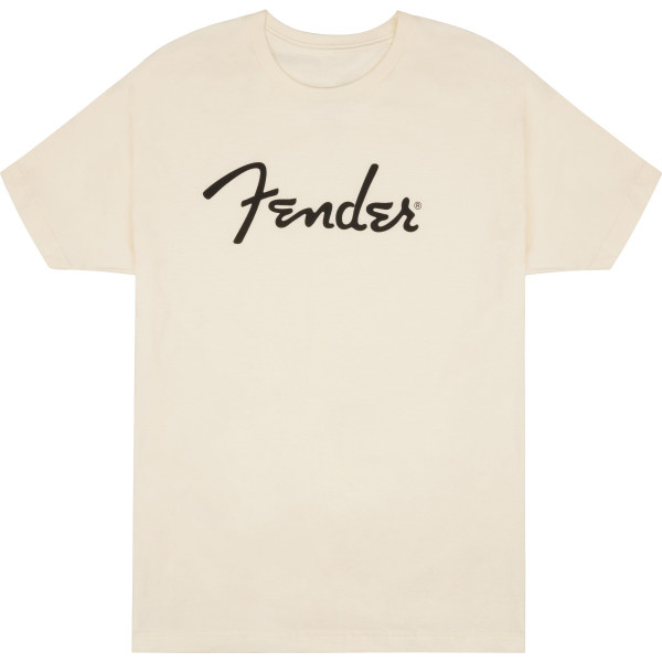 9192322306 - Fender® Spaghetti Logo T-Shirt, Olympic White, S