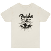 9192822606 - Fender® World Tour T-Shirt, Vintage White, XL