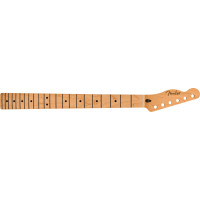 995262921 - Player Series Telecaster® Reverse Headstock Neck, 22 Medium Jumbo Frets, Maple, 9.5