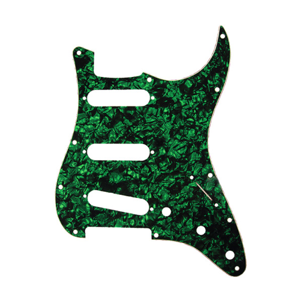 DPP ST GRP - Strat Pickguard Green Pearl (S-S-S)