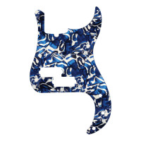 DPP PB BSP - P-Bass Pickguard Blue Sparkle