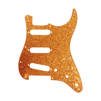 DPP ST GOS - Strat Pickguard Gold Sparkle (S-S-S)