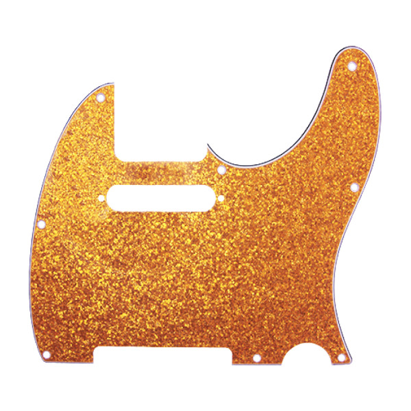 D'ANDREA DPP TL GOS - Tele Pickguard Gold Sparkle