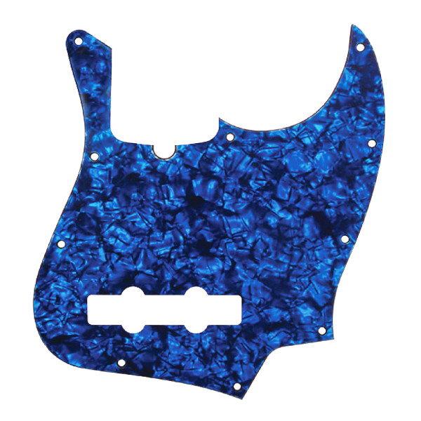 DPP JB BLP - J-Bass Pickguard Blue Pearl