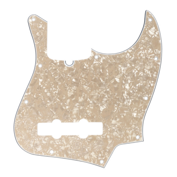 D'ANDREA DPP JB VNP - J-Bass Pickguard Vintage Pearl