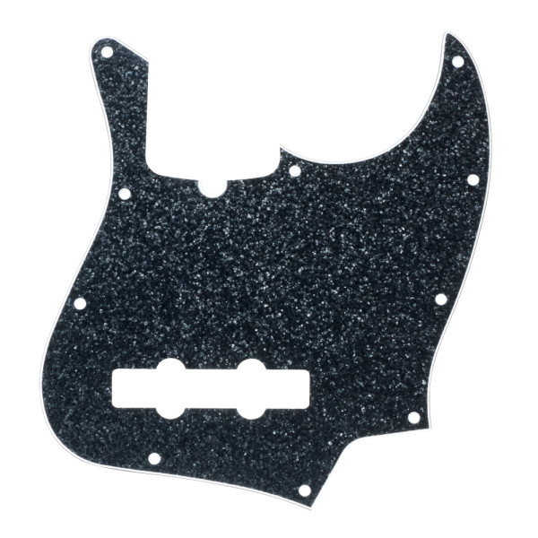 DPP JB BKS - J-Bass Pickguard Black Sparkle
