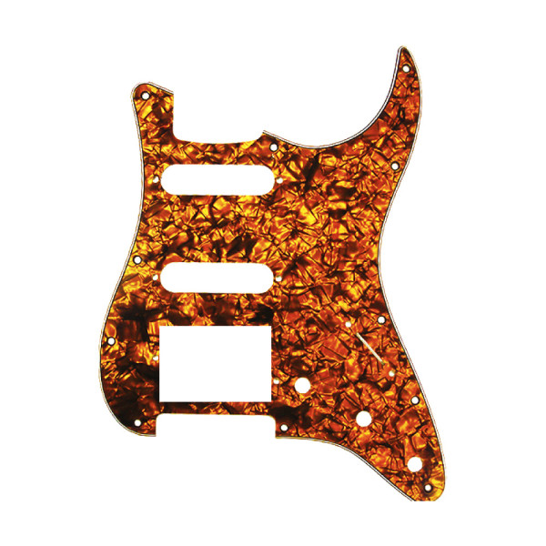 DPP ST ORP HSS - Strat Pickguard Orange Pearl (H-S-S)