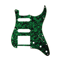 DPP ST GRP HSS - Strat Pickguard Green Pearl (H-S-S)