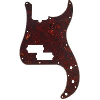 992175000 - Pickguard, Precision Bass®, 13-Hole Mount (with Truss Rod Notch), Tortoise Shell, 4-Ply