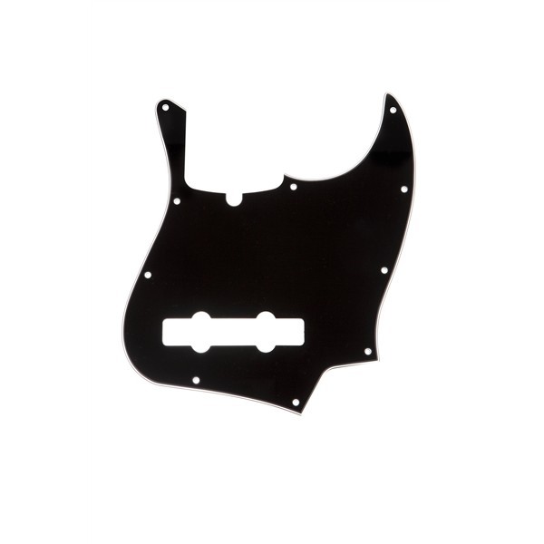 63313000 - Pickguard 5-String Jazz Bass® 10-Hole Mount Black 3-Ply