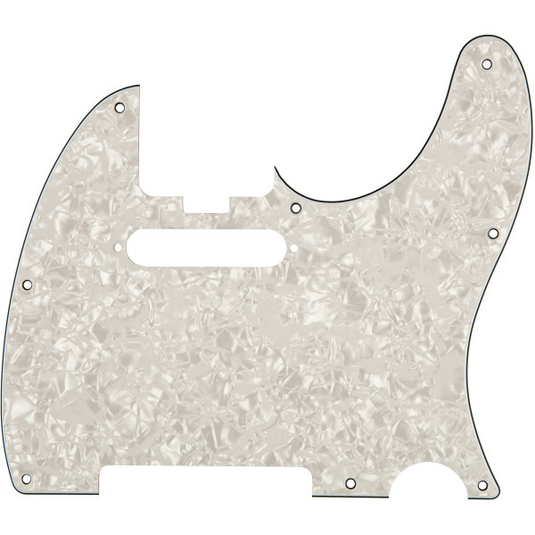 992193005 - Elite Tele® Pickguard White Moto 4-Ply