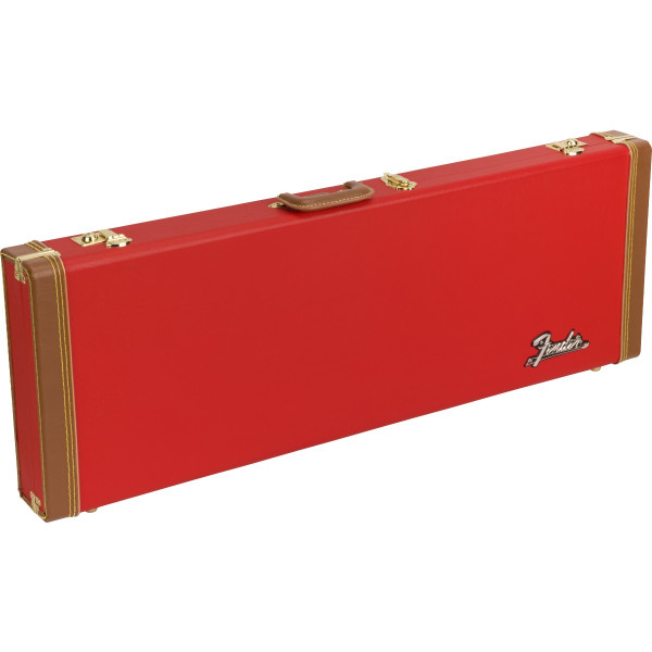996106340 - Classic Series Wood Case - Strat®/Tele®, Fiesta Red