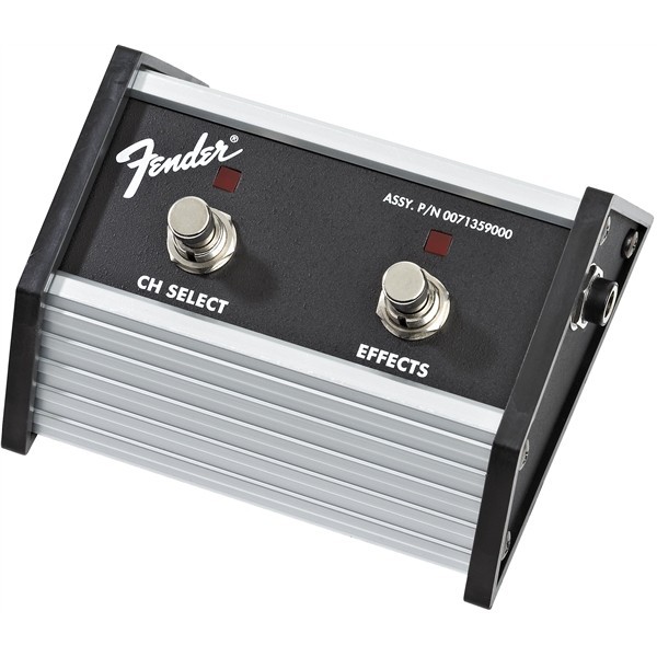 Fender 71359000 - 2-Button Footswitch: Channel Select / Effects On/Off with 1/4