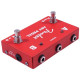 Fender 234506000 - 2-Switch ABY Pedal, Red