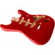Fender 998003709 - Classic Series 60's Stratocaster® SSS Alder Body Vintage Bridge Mount, Candy Apple Red