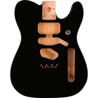 Fender 997500706 - Deluxe Series Telecaster® SSH Alder Body Modern Bridge Mount, Black