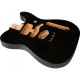 Fender 997500706 - Deluxe Series Telecaster® SSH Alder Body Modern Bridge Mount, Black