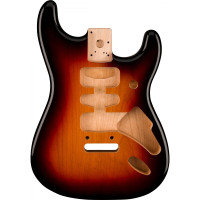 Fender 997103700 - Deluxe Series Stratocaster® HSH, Alder Body, 2-Point Bridge Mount, 3-Color Sunburst