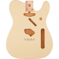 Fender 998006705 - Classic Series 60's Telecaster® SS Alder Body Vintage Bridge Mount, Olympic White