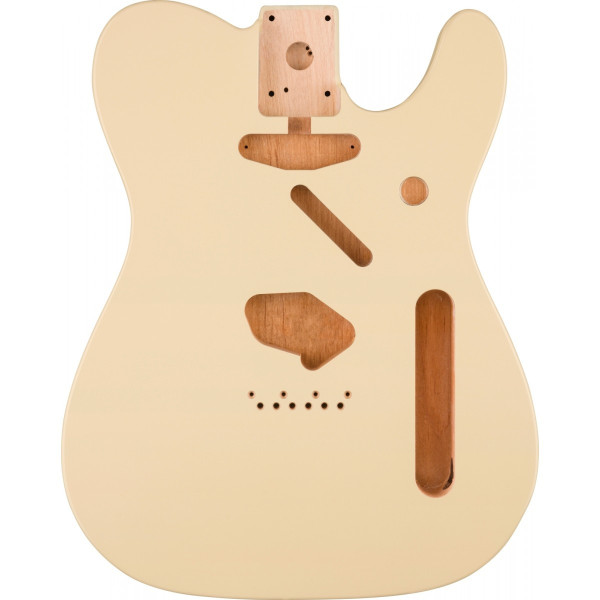 Fender 998006705 - Classic Series 60's Telecaster® SS Alder Body Vintage Bridge Mount, Olympic White