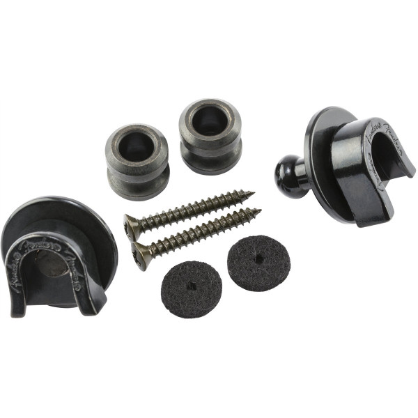 Fender 990690006 - Security Strap Locks, Black