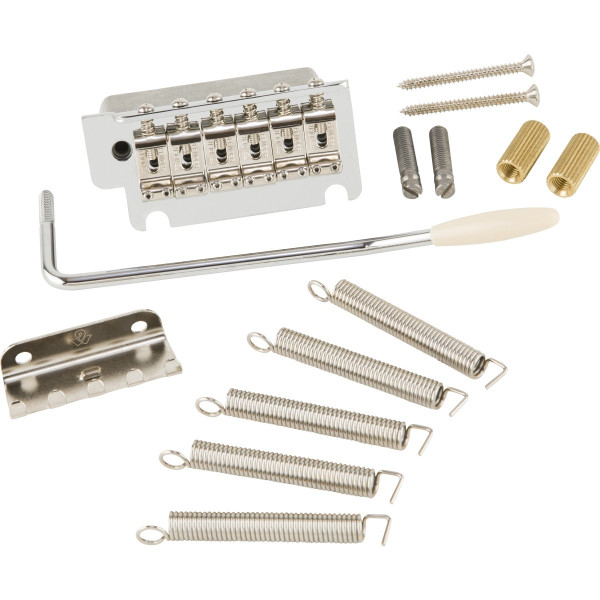 992079000 - Deluxe Series 2-Point Tremolo Assembly, Chrome