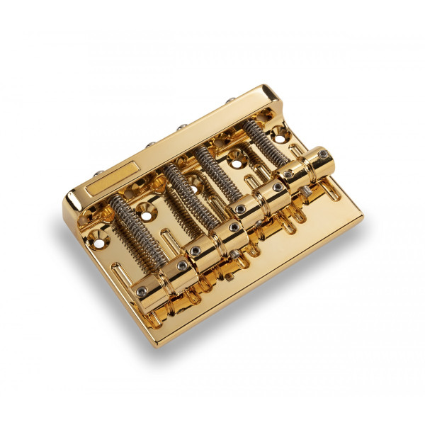 GOTOH 201B-4 GG - Bridge for Electric Bass (Gold)