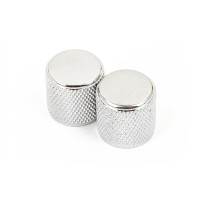 Fender 991366000 - Telecaster®/Precision Bass® Knobs Knurled Chrome 2-pack