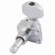 Fender 990818000 - Locking Stratocaster®/Telecaster® Staggered Tuning Machines Brushed Chrome 6-pack