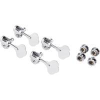 992006000 - Deluxe Bass Tuners with Fluted-Shafts (4) Chrome