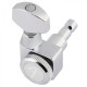 Fender 990818100 - Locking Stratocaster®/Telecaster® Staggered Tuning Machines (Polished Chrome) 6-pack