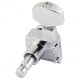 Fender 990818100 - Locking Stratocaster®/Telecaster® Staggered Tuning Machines (Polished Chrome) 6-pack