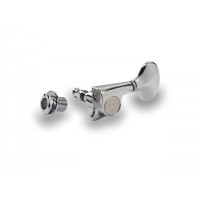 SG381 STANDARD 20 C - Electric and Acoustic Guitar Machine Heads, L3/R3, Chrome