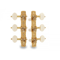 35G510P P GG - Classic Guitar Brass Machine Heads Set (Gold)