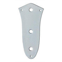 Fender 992055000 - American Vintage '62 Jazz Bass® Control Plate, Chrome (3-Hole)