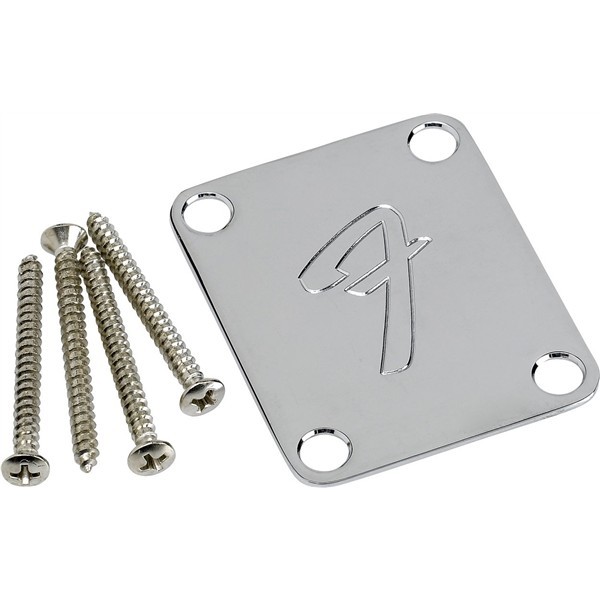 Fender 991448100 - 4-Bolt Vintage-Style Neck Plate 