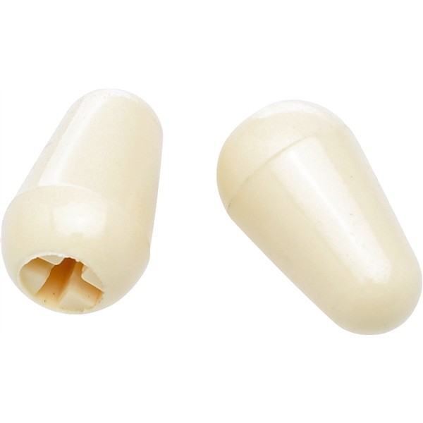 Fender 994938000 - Stratocaster® Switch Tips, Aged White (2)