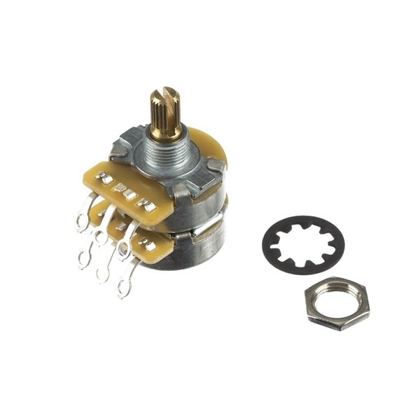 Fender 990847000 - Dual 500K/250K Split Shaft Potentiometer