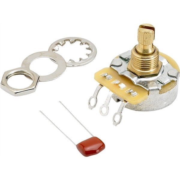 Fender 990832000 - 250K No-Load Split Shaft Potentiometer (Vol. or Tone)