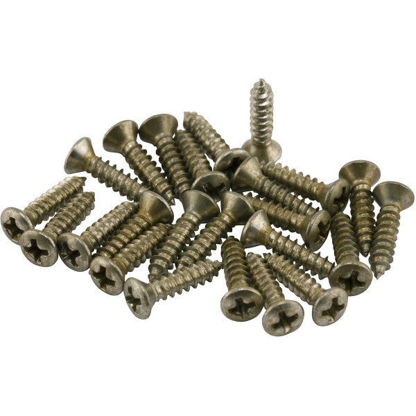Fender 997208000 - Road Worn® Pickguard/Control Plate Screws (24)