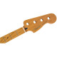 990802920 - Roasted Maple Precision Bass Neck, 20 Medium Jumbo Frets, 9.5
