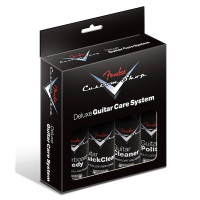 Fender 990539000 - Custom Shop Deluxe Guitar Care System, 4 Pack, Black