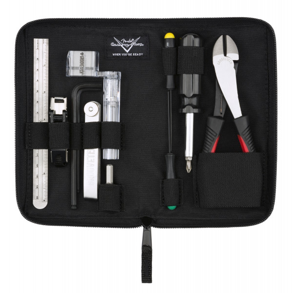 Fender 990519000 - Custom Shop Tool Kit by CruzTools®, Black