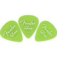 1980351020 - Pick Fender Glow in The Dark 351, 12 Pack