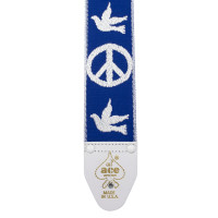 ACE 6 BLUE - D'Andrea Vintage Reissue Strap - Blue Peace Dove